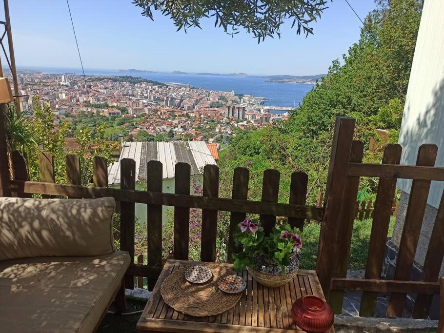 Acogedora Casa Con Vistas Panoramicas De Vigo Villa ภายนอก รูปภาพ