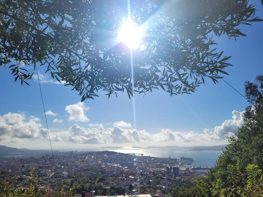 Acogedora Casa Con Vistas Panoramicas De Vigo Villa ภายนอก รูปภาพ