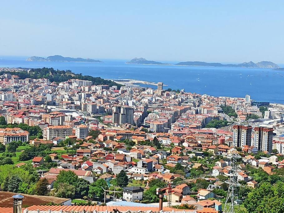 Acogedora Casa Con Vistas Panoramicas De Vigo Villa ภายนอก รูปภาพ